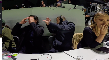 Wilshere (middle) reacts to a missed Arsenal opportunity in TNT’s ‘No Filer UCL coverage’.png