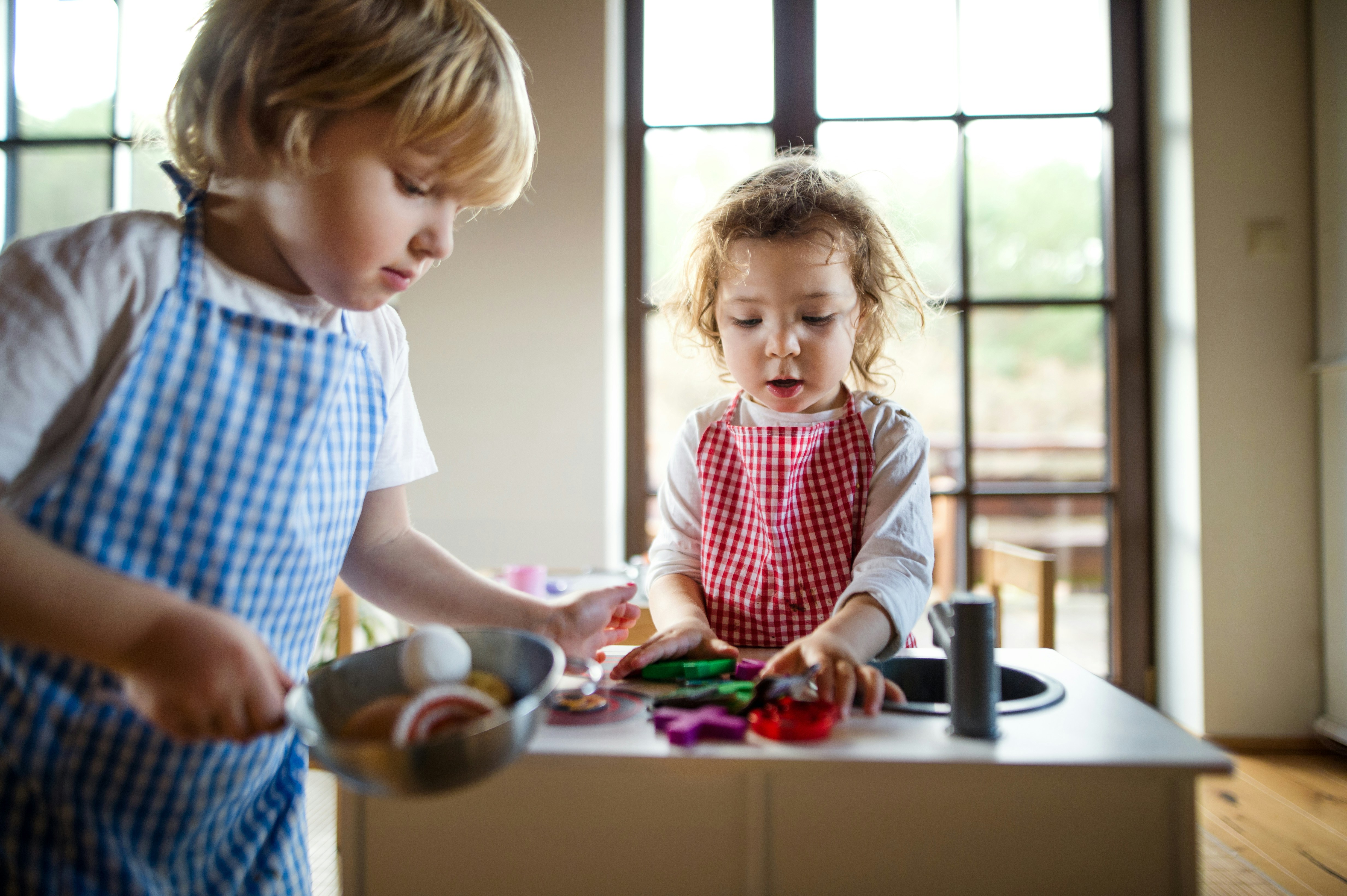 Children eating