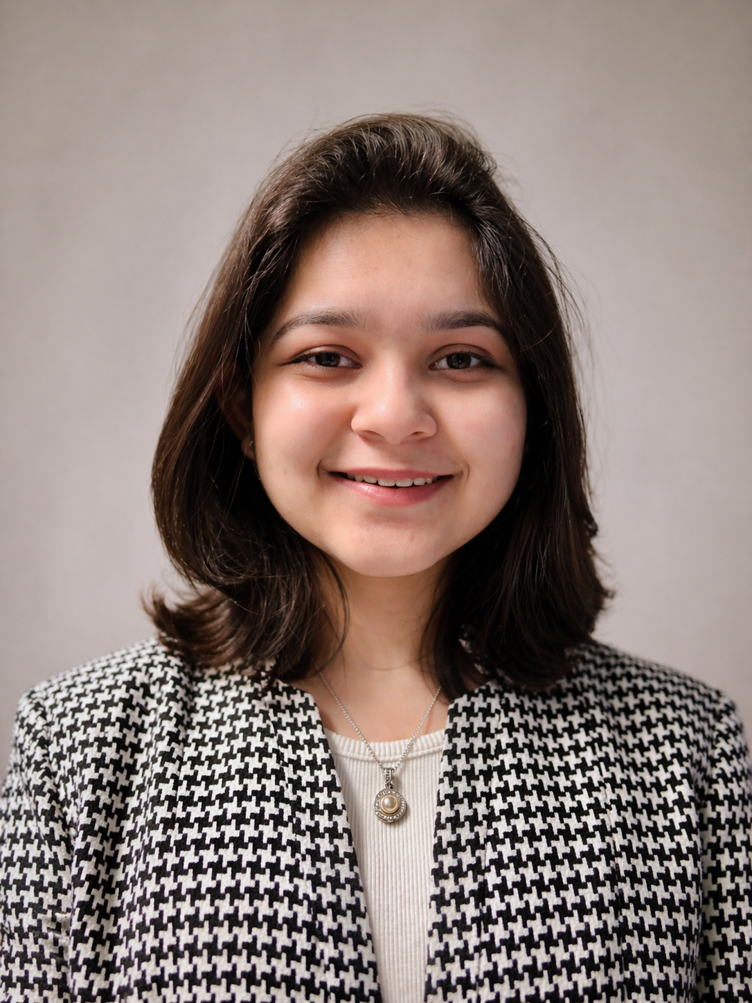 Headshot for Shaivi Kant, junior researcher